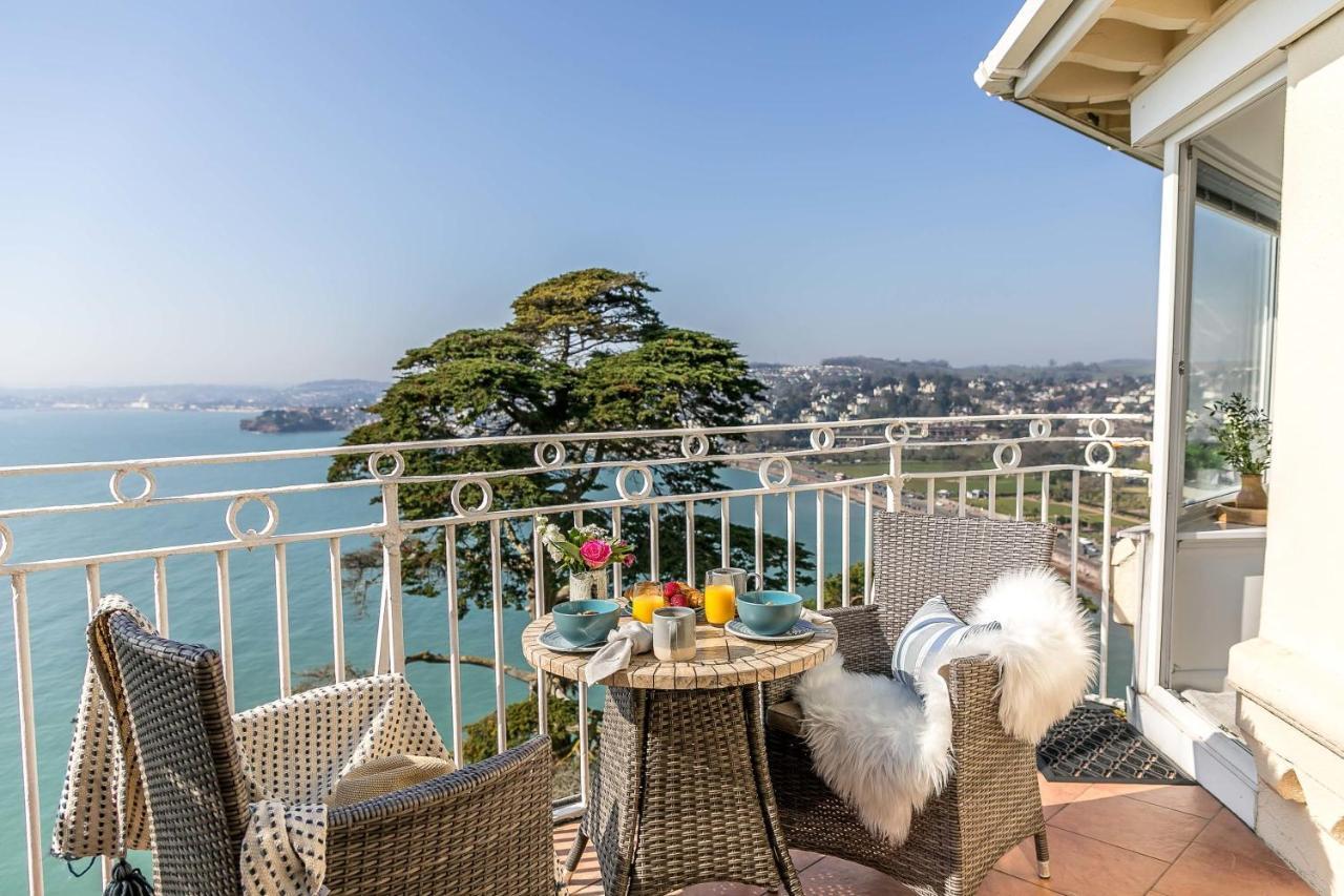 Wellswood Apartment - Sunny Apartment With Stunning Sea Views And Private Balcony Torquay Exterior foto
